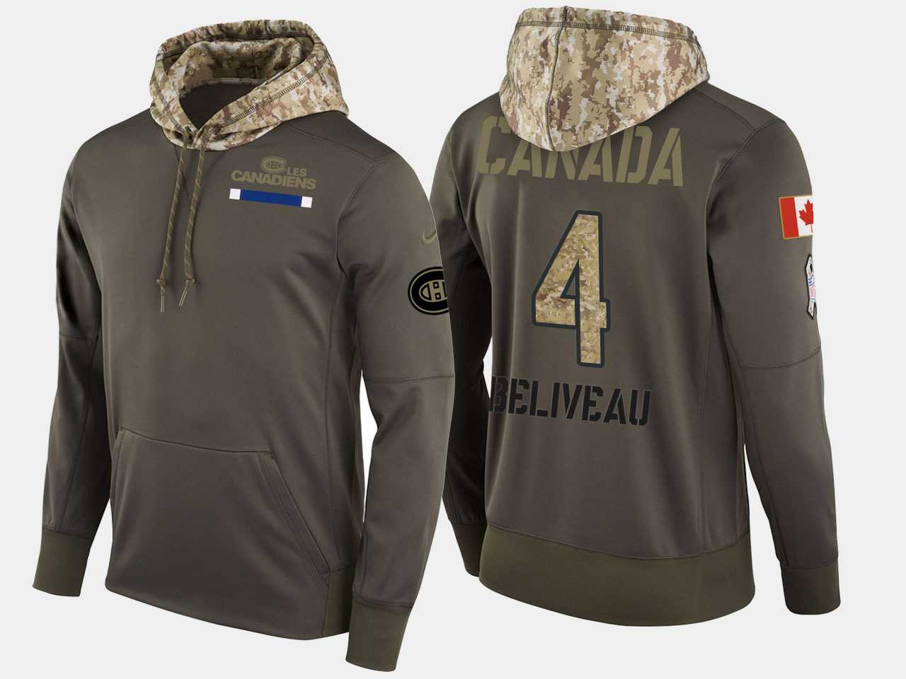 Nike Canadiens 4 Jean Beliveau Retired Olive Salute To Service Pullover Hoodie,We sell and wholesale Nike Canadiens 4 Jean Beliveau Retired Olive Salute To Service Pullover Hoodie on line form chian!